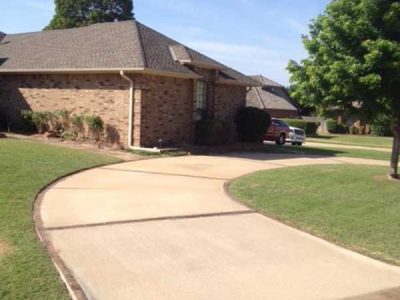 Concrete Driveway Staining