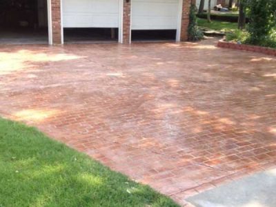Concrete Driveway Staining Services