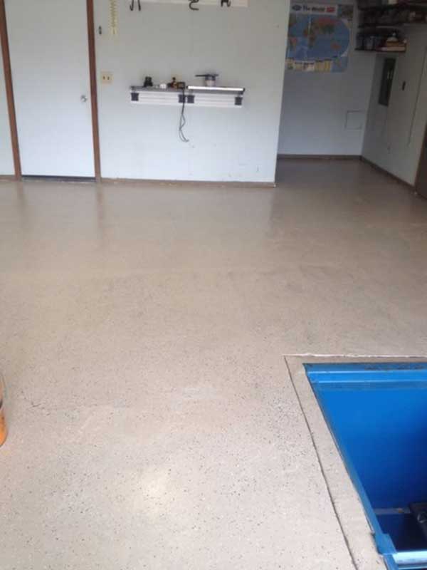 Indoor Concrete Staining