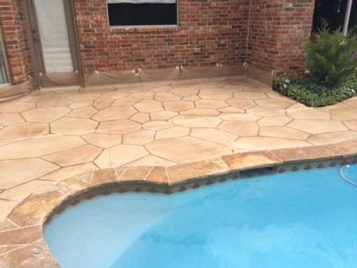 Quality Concrete Pool Deck Staining